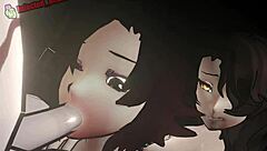 ruby dreams of futa domination sound in anime style