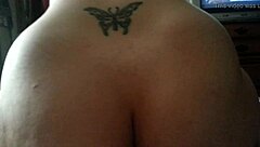 Sexy big ass MILF rides cowgirl