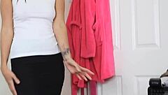 Watch me strip naked and tease my pussy for you