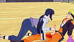 Naruto Hinata Hentai Sex with Blowjob and Handjob