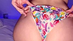 Spanish slut Natty Mellow masturbates with toys