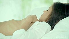 suggestive fingering leads to intense lesbian orgasms