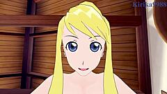 winry rockbell and riza hawkeye intense sex fullmetal alchemist pov hentai