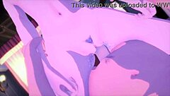 I break Ganyu in this intense Genshin Impact hentai scene