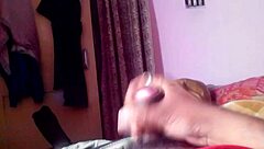 Indian Babe Teases with Black Cock in Steamy Cumshot Clip