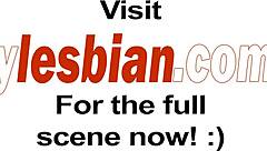 Can teen blondes harley and lyra handle rough doggystyle with toys? Find out in this lesbian scene.