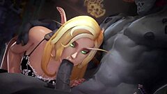 teasing monster action in this hentai mass compilation