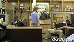 Is this minx sucking and fucking that cock playfully?