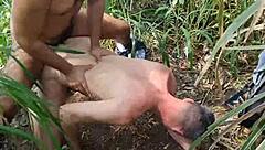 Watch The Mature Farm Worker Fuck The Bricklayer's Servant In The Bush?