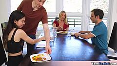 Hey, stepsis, enjoyed that wild first free fuck day?