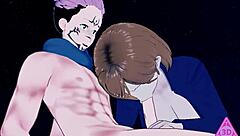 i watch nobara kugisaki in hentai blowjob and cumshot scenes