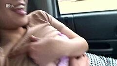 japanese mature woman shows off masturbation with big tits in selfie