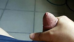 I stroke my cock for the girls in this gay scene