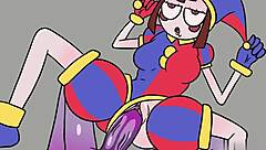 Amazing Digital Circus Hardcore Blowjob Compilation Video