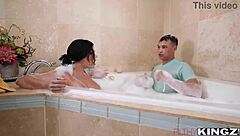 how did mona azar hook her stepson with that good pussy?