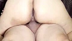 Can she ride that small dick to two intense orgasms?