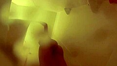 Brett Rossi intensely masturbates in the shower, showcasing her big tits and ass