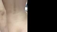 chinese girl sits on big dick