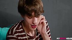 riley jacobs as stepmom gets cheered up with hardcore sex in red white let