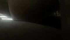 big booty neighbor bent over at stairs