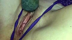 velvet rain 23 masterbates and penetrated by toys squirting