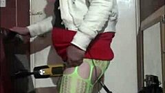 i love dealing with two dildos, but real insertion would be even better.