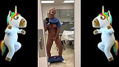 Big tits blonde milf masturbates with toys on camsoda