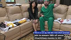 Nicole luva left home alone by parents masturbates on couch with hitachi magic wand at hitachihoescom