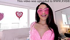 avi love takes huge cock deep in pov blowjob