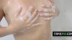 hot brunette stepsis jasmine vega doggystyle sex with her stepbro