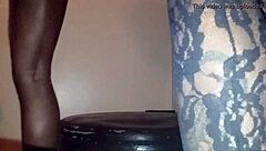 Ebony Blacchammer Sucks And Licks Big Black Cock