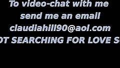 my first webcam session masturbating alone