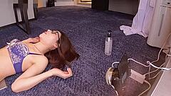 Rate my Xmas holidays with this big tits teen fucking