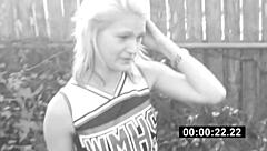 18yo blonde teen sucks and fucks huge black cock after smoking with coach