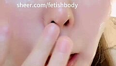 bondage temptation with rope marks, ball gag, drooling, tongue teasing, deepthroat tears, saliva strings, cum edit