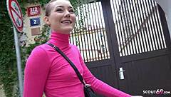 German Scout Picks Up Tiny 18+ Pawg Teen 18+ Sandra Zee