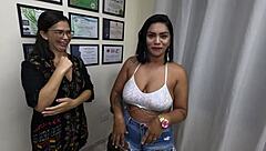 Wow, that tantric massage at Espaço Salvaley was amazing! I came so much, they nailed my g-spot with those sexy natural tits