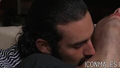 Muscular daddy Jaxton Wheeler fucks bent over Sam Truitt