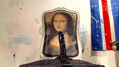 i feel that skinny fit woman riding the black dildo hard