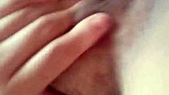 Amateur Solo Orgasm With Small Tits And Hairy Pussy