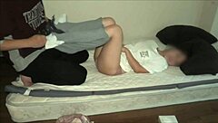 Yo, Japanese couple gets wild with toy play and hard thrusting!