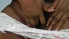 horny babe sucks and fucks big ass hairy pussy close up!