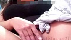 Teen Feels Intense Pleasure During Hot Video Call Sex