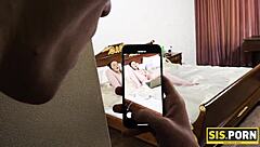 porn teen has grown up, so stepbrother teaches her fucking with facial