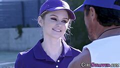 why does this busty stepdaughter crave monster cock fucking?