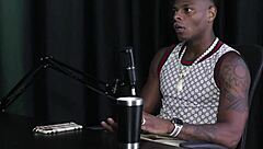 Will mastro in sheer red gay lingerie