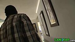 Blonde gets fucked, showcasing her big tits