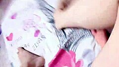 Put your cock up my ass while touching my big tits