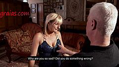 why is the experienced blondie crying from humiliation?