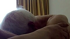 horny grandpa sucks 38 year old man passionately